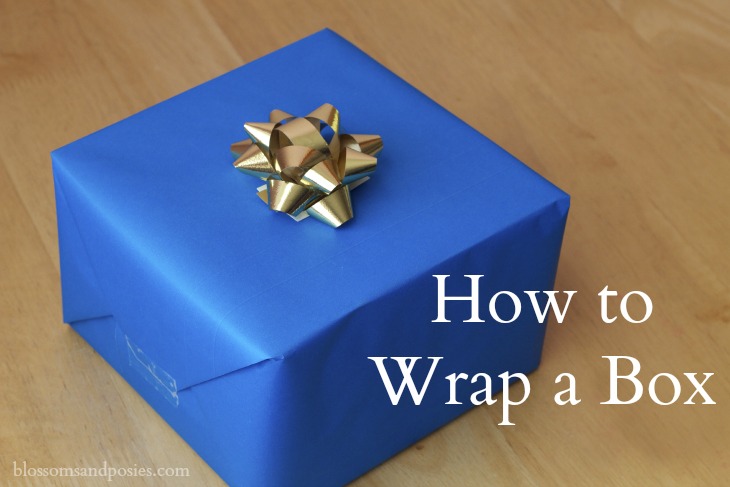 How to Gift Wrap a Box 